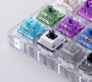 HONKID Aluminum Switch Tester with 16 Key Switch Samples from Akko, Gateron and Kailh, Metal Mechanical Keyboard Switch Tester, Durable Switch Testing Tool, Black : Automotive