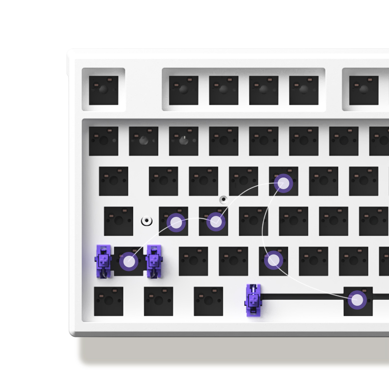 MG108W Kit - MonsGeek MG108W Kit - MonsGeek