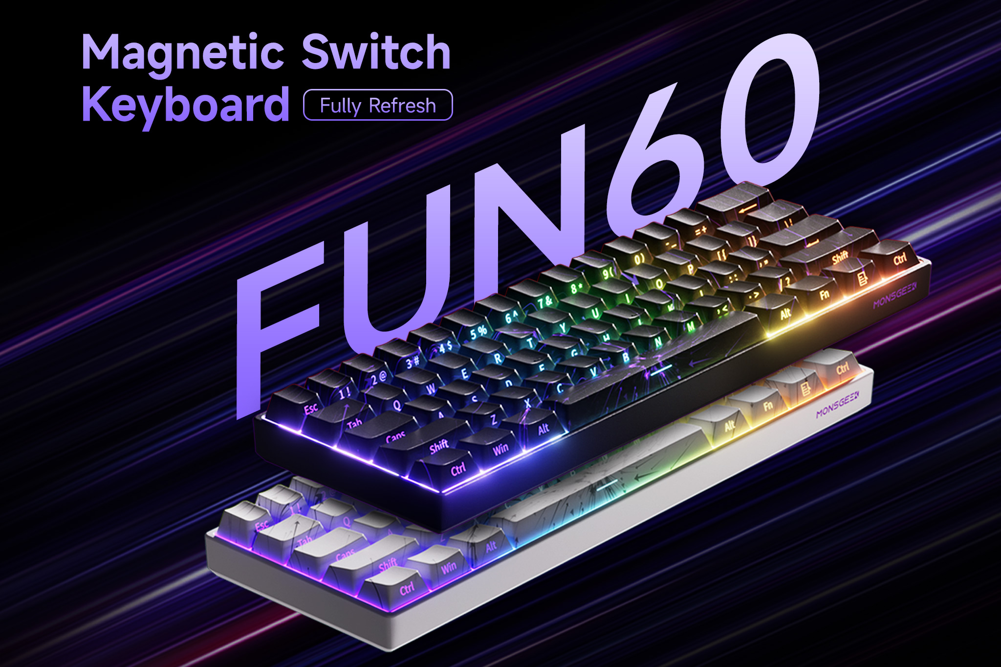 Heads-Up of MonsGeek FUN60 Series Magnetic Switch Keyboard