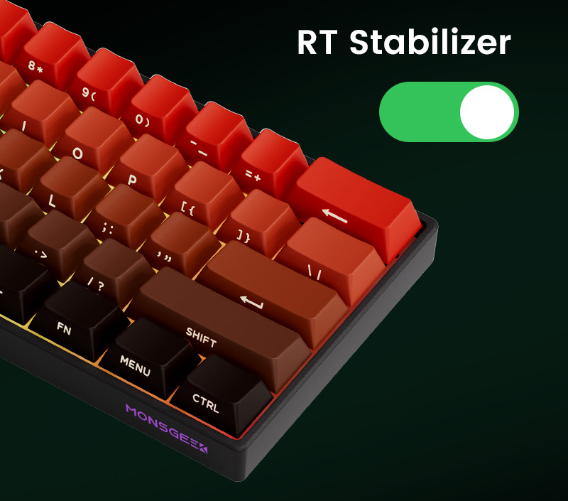 MonsGeek FUN60 HE Magnetic Switch Keyboards Blaze 60 keyboard layout (7)