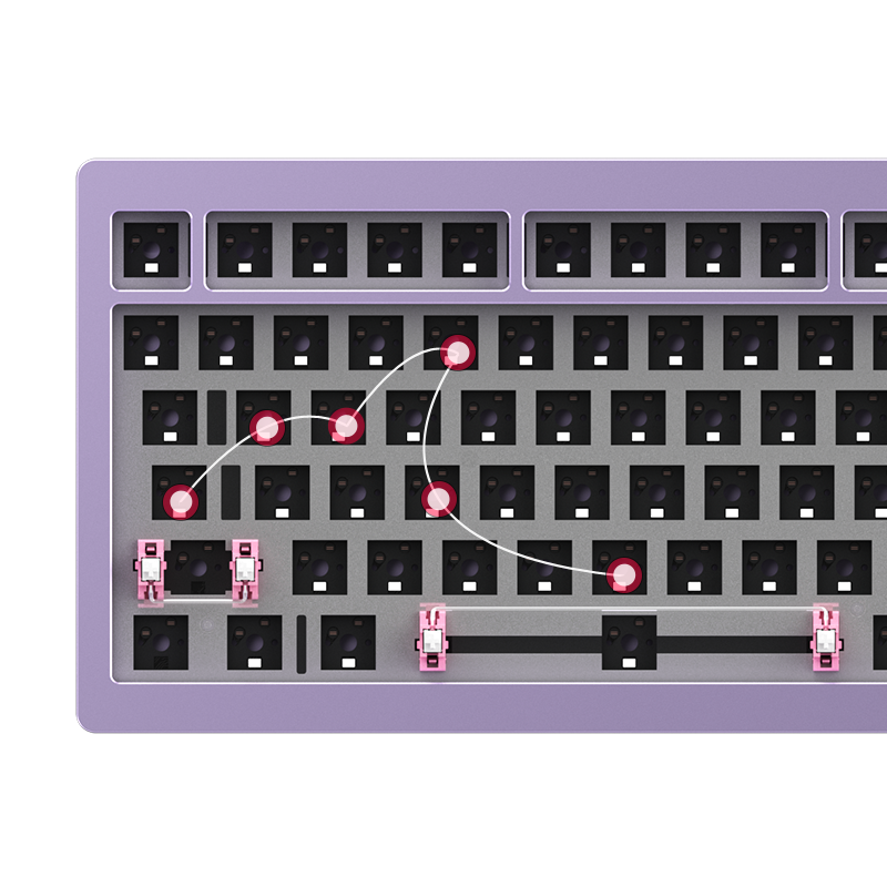 MonsGeek M1 Aluminum 75 Keyboard Kit (10)