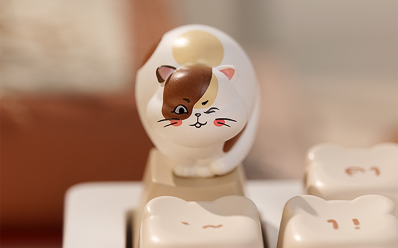 Zoo Keycap Blind Box-Calico