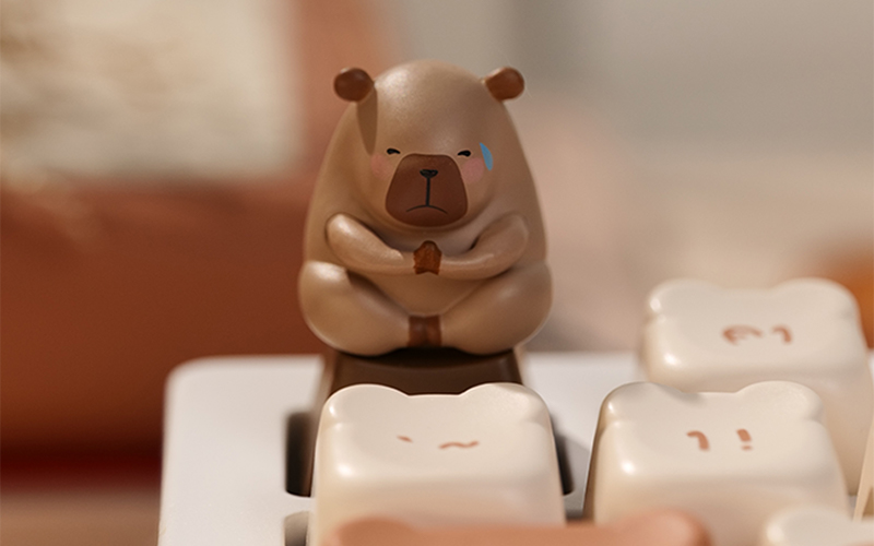 Zoo Keycap Blind Box-Capybara