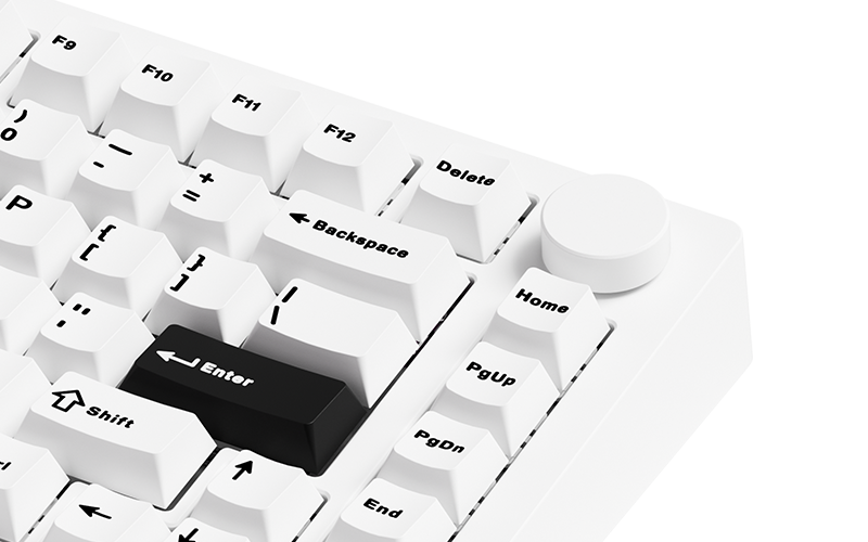 MonsGeek M1 V5 Black on White Quick Release Mechanical Keyboard (14)