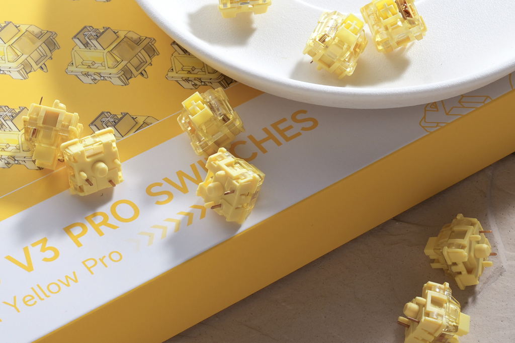 How Loud Are Mechanical Keyboards Akko V3 Creamy Yellow Pro Switches MonsGeek