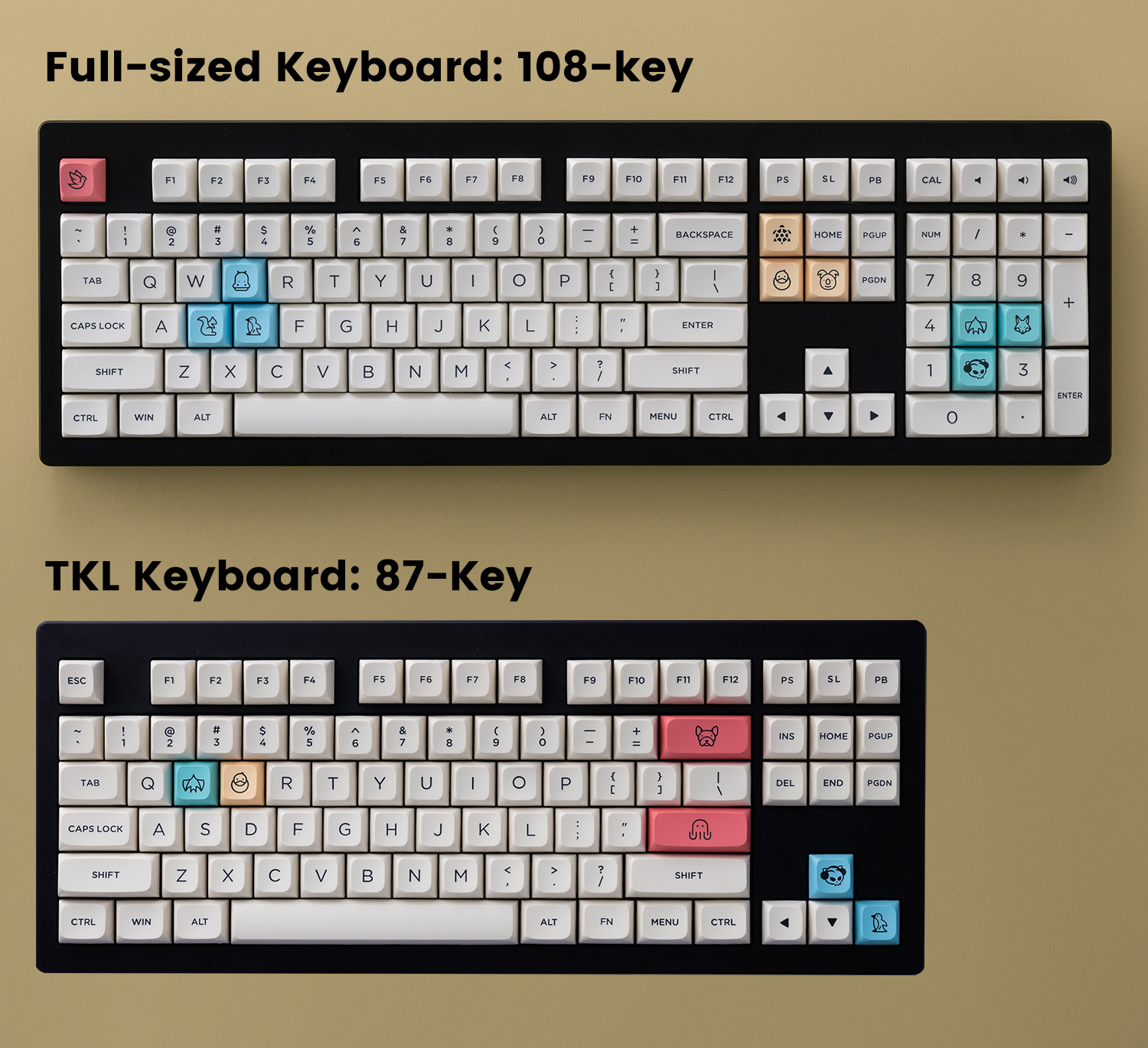 Full Size VS TKL