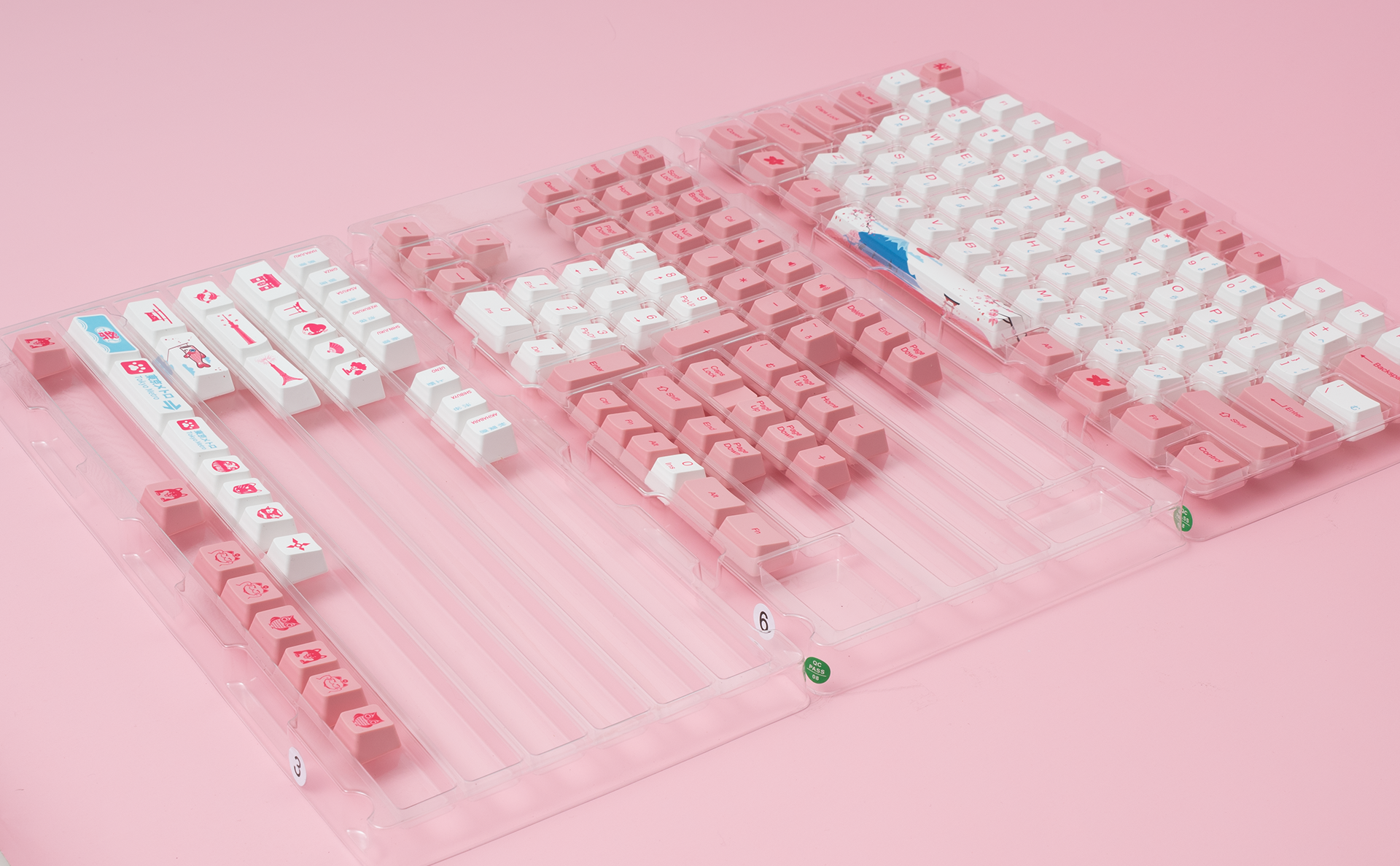 World Tour Tokyo R2 SE English Cherry Keycap Set 3