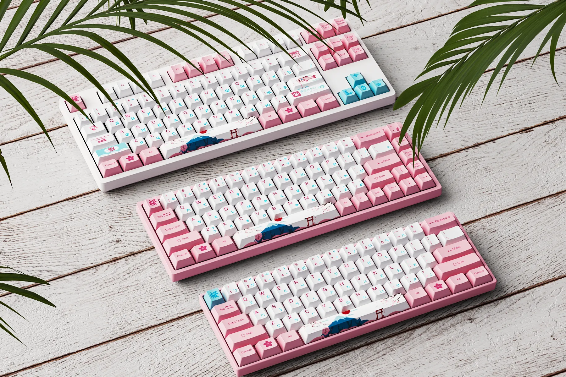World Tour Tokyo R2 SE English Cherry Keycap Set 6