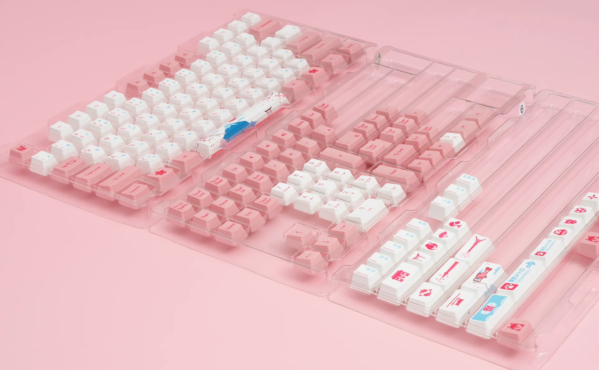 World Tour Tokyo R2 SE English Cherry Keycap Set 9